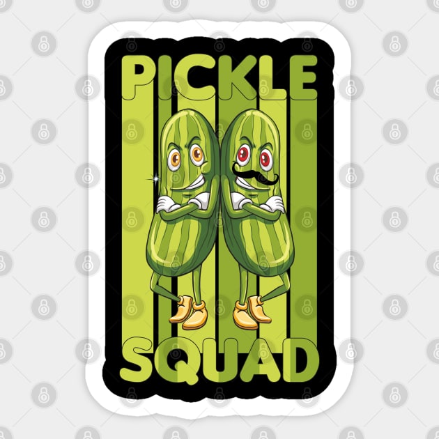 Pickle Squad Sticker by balibeachart